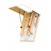 Чердачная лестница Fakro LTK термоизоляционная деревянная складная 60x130/280 см (Факро)