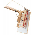 Чердачная лестница Fakro LWL Extra термоизоляционная деревянная складная 60x120/280 см
