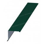 Планка торцевая Металл Профиль 95х120х2000 мм Полиэстер (PE) 0,45 мм RAL 6005 зеленый мох