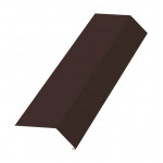 Планка карнизная Металл Профиль 100x69x2000 мм Полиэстер (PE) 0,45 мм RAL 8017 шоколадно-коричневый