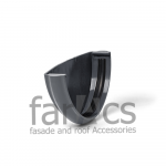Заглушка желоба универсальная FarAcs серый 125x82