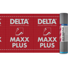 Диффузионная мембрана антиконденсатная с адсорбционным слоем Delta-Maxx Plus 75 м² 1,5 м х 50 м (Дельта)