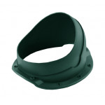 Проходной элемент Krovent Base-VT Kredo 125/150 мм для металлочерепицы Кредо зелёный