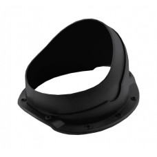 Проходной элемент Krovent Base-VT Kredo 125/150 мм для металлочерепицы Кредо чёрный (Кровент)