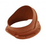 Проходной элемент Krovent Base-VT Kredo 125/150 мм для металлочерепицы Кредо красно-коричневый