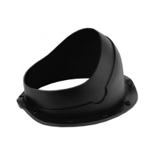 Проходной элемент Krovent Base-VT Kvinta 125/150 мм для металлочерепицы Квинта чёрный (Кровент)