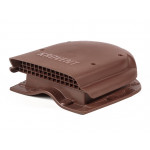 Вентиль кровельный Krovent KTV-Wave NEW для металлочерепицы цвет RAL 8017 коричневый