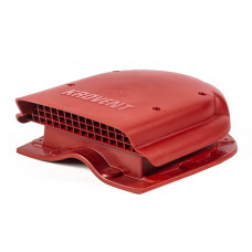 Вентиль кровельный Krovent KTV-Wave NEW для металлочерепицы цвет RAL 3009 красный (Кровент)