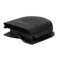 Вентиль кровельный Krovent KTV-Wave NEW для металлочерепицы цвет RAL 9005 чёрный (Кровент)