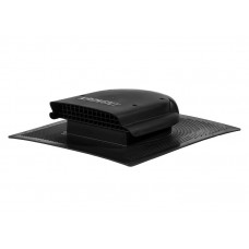 Вентиль кровельный Krovent KTV NEW для гибкой черепицы цвет RAL 9005 чёрный (Кровент)