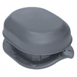 Аэратор скатный Krovent Aero-Vent Wave серый