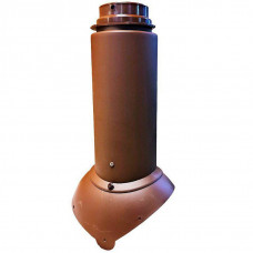 Выход канализации Krovent Pipe-VT 110/125 мм изолированный коричневый (Кровент)