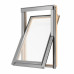 Мансардное окно RoofLITE+ Slim Pine DPY B900 M8A деревянное с однокамерным стеклопакетом 78 x 140 см (Руфлайт+)