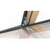 Мансардное окно RoofLITE+ Slim Pine DPY B900 F6A деревянное с однокамерным стеклопакетом 66 x 118 см (Руфлайт+)