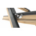 Мансардное окно RoofLITE+ Slim Pine DPY B900 S6A деревянное с однокамерным стеклопакетом 114 x 118 см (Руфлайт+)