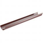 Желоб водосточный ТРИТОН ЕВРО Полиэстер (PE) 135/100 мм 3 м RAL 8017 шоколадно-коричневый