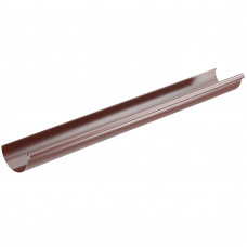 Желоб водосточный ТРИТОН ЕВРО Полиэстер (PE) 135/100 мм 3 м RAL 8017 шоколадно-коричневый (Triton)