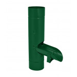 Водосборник Aquasystem Pural 150/100 мм RAL 6005 зелёный мох